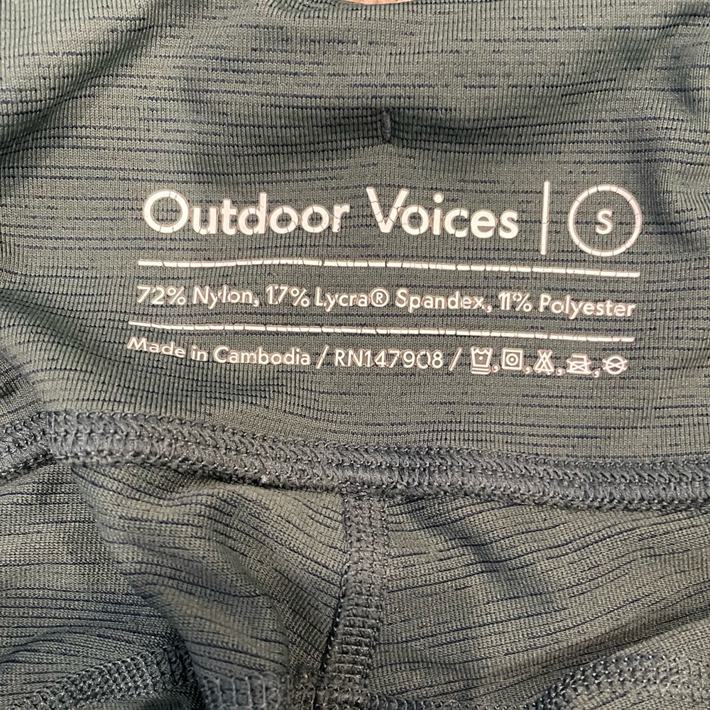 Outdoor Voices 2 piece set in green (top M/leggings S) - Picture 5 of 6